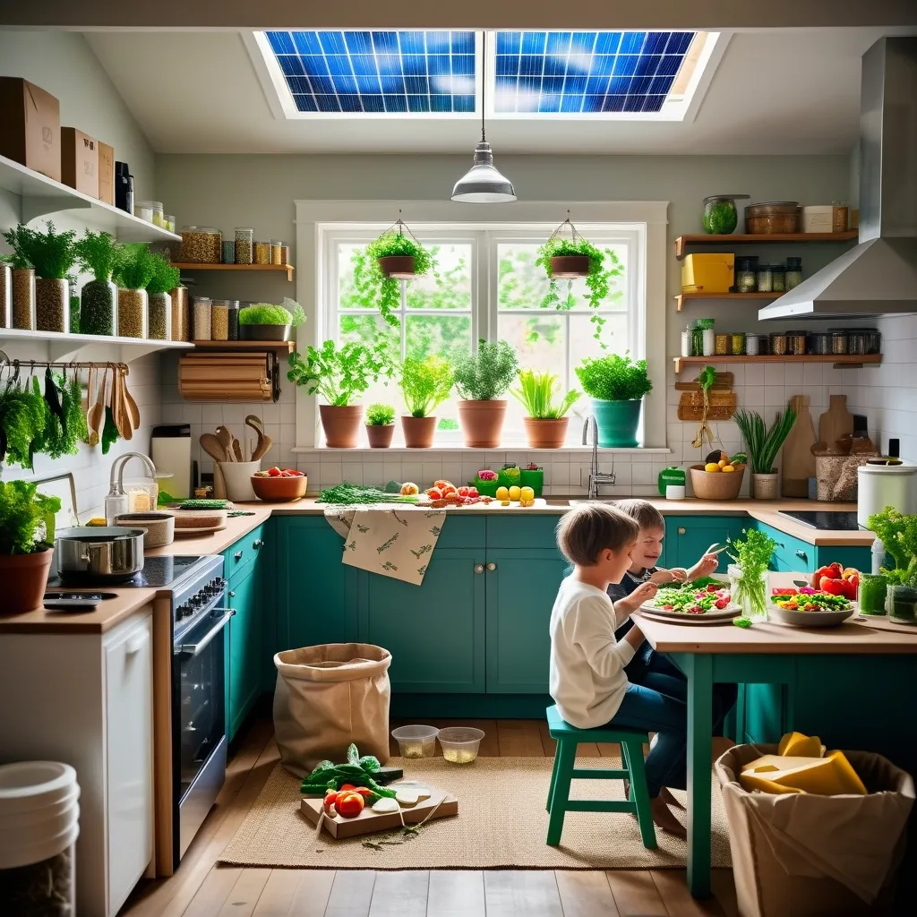 Turning Your Kitchen Into a Green Wonderland