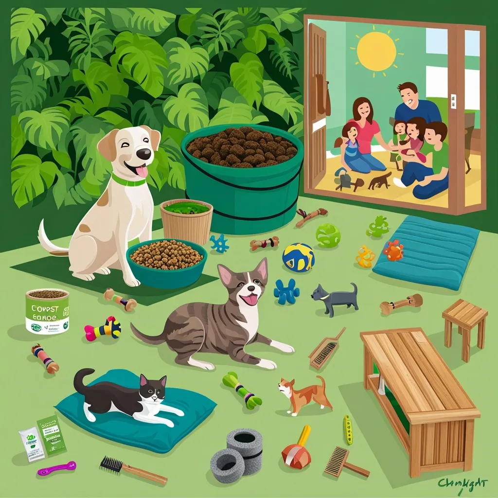 Green Paws: Nurturing Your Pets and the Planet