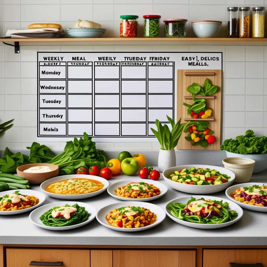 Lazy Chef’s Guide: Mastering Meal Planning without the Hassle