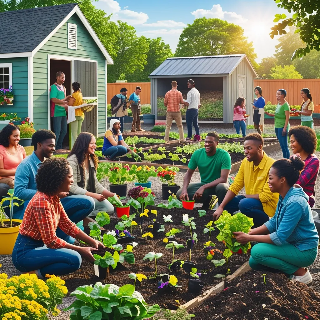 Growing Friendships: How Community Gardens Transform Neighborhoods