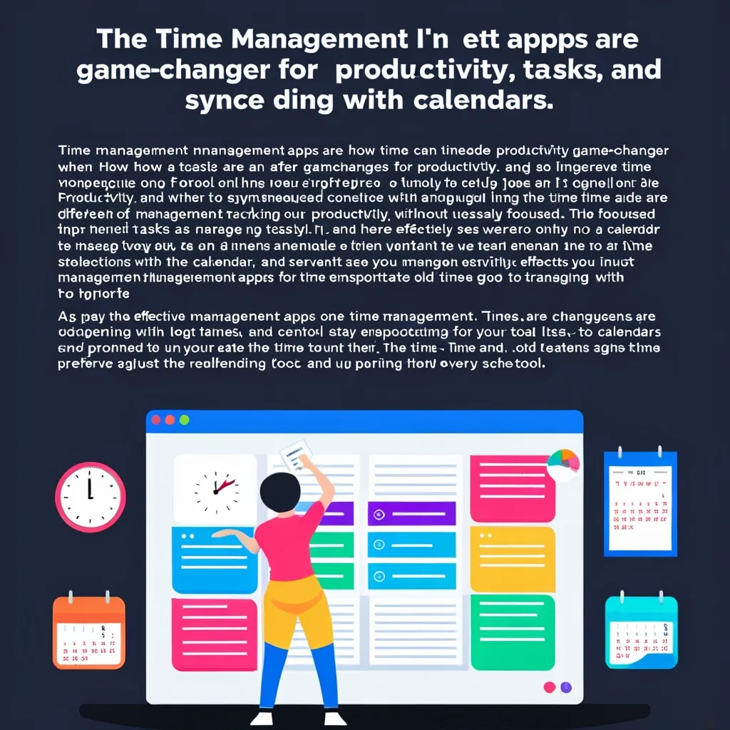 Mastering Time: Apps That Turn Chaos into Triumph