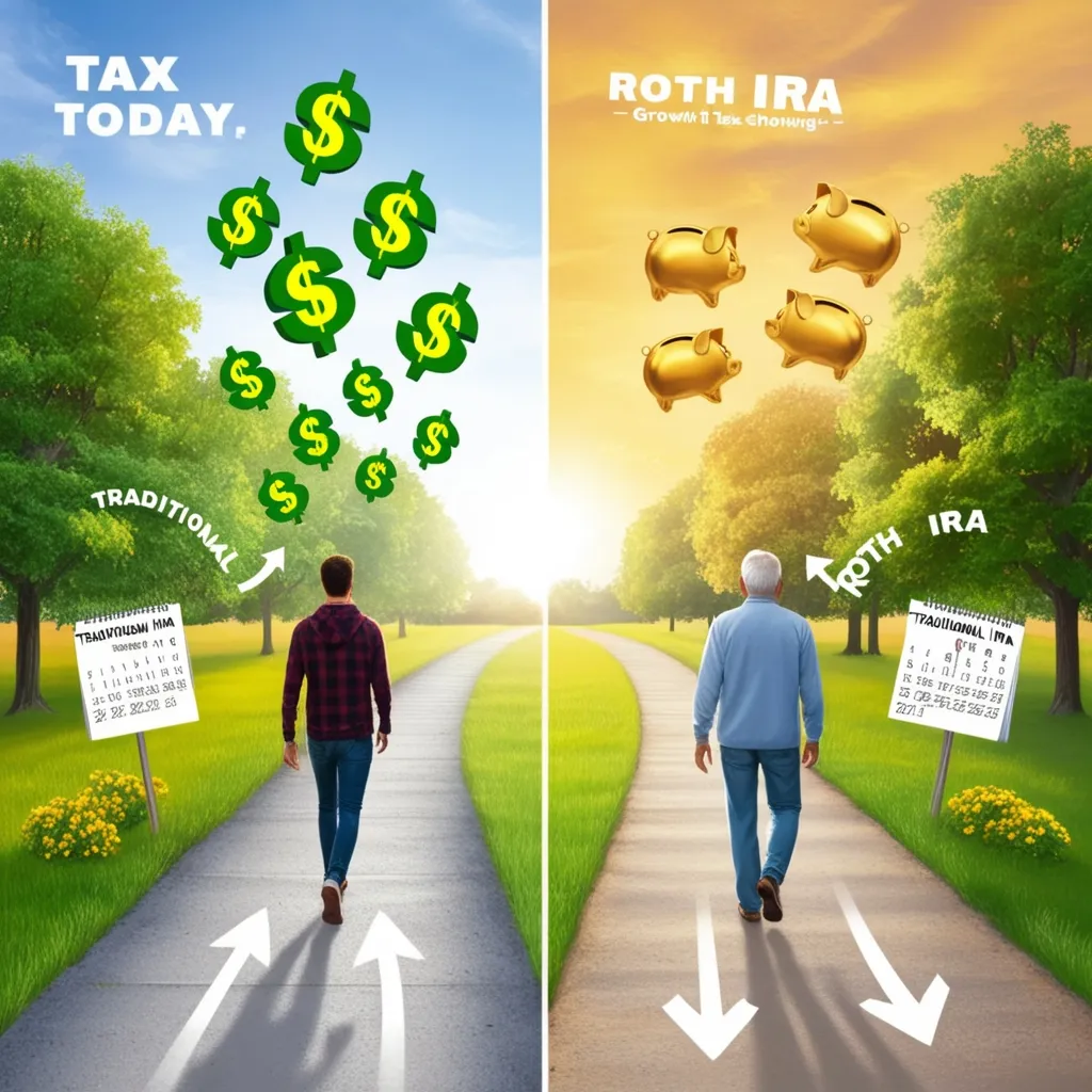 Decoding the Retirement Maze: Roth vs. Traditional IRAs Made Simple