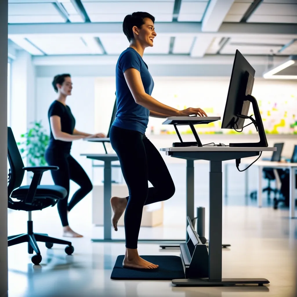 Revamp Your Workday: The Secret Power of Standing Desks